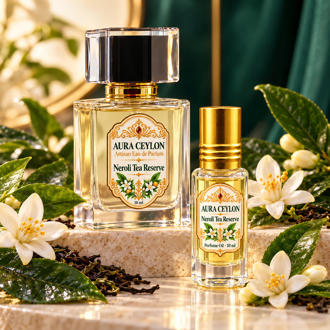 Neroli Tea Reserve Eau de Parfum and perfume oil